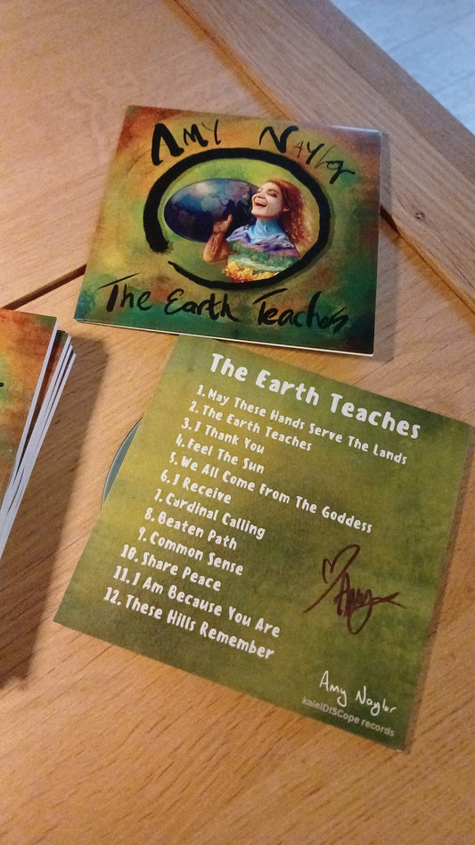 Amy Naylor – The Earth Teaches (Exclusive Signed CD)