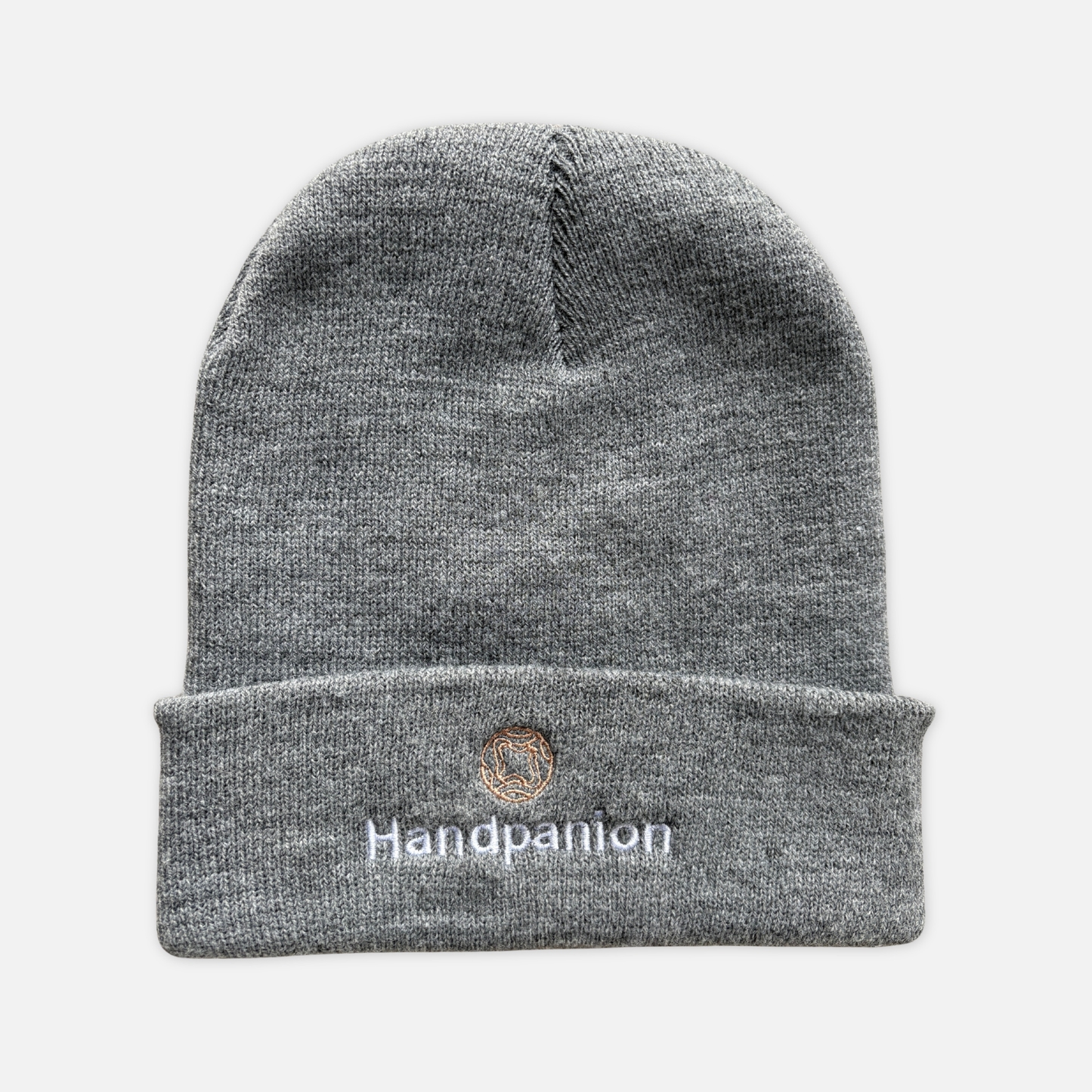Handpanion Embroidered Beanie – Grey