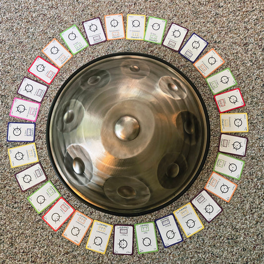 Open Handpan Playing Cards – Songwriting Tool for Any Scale